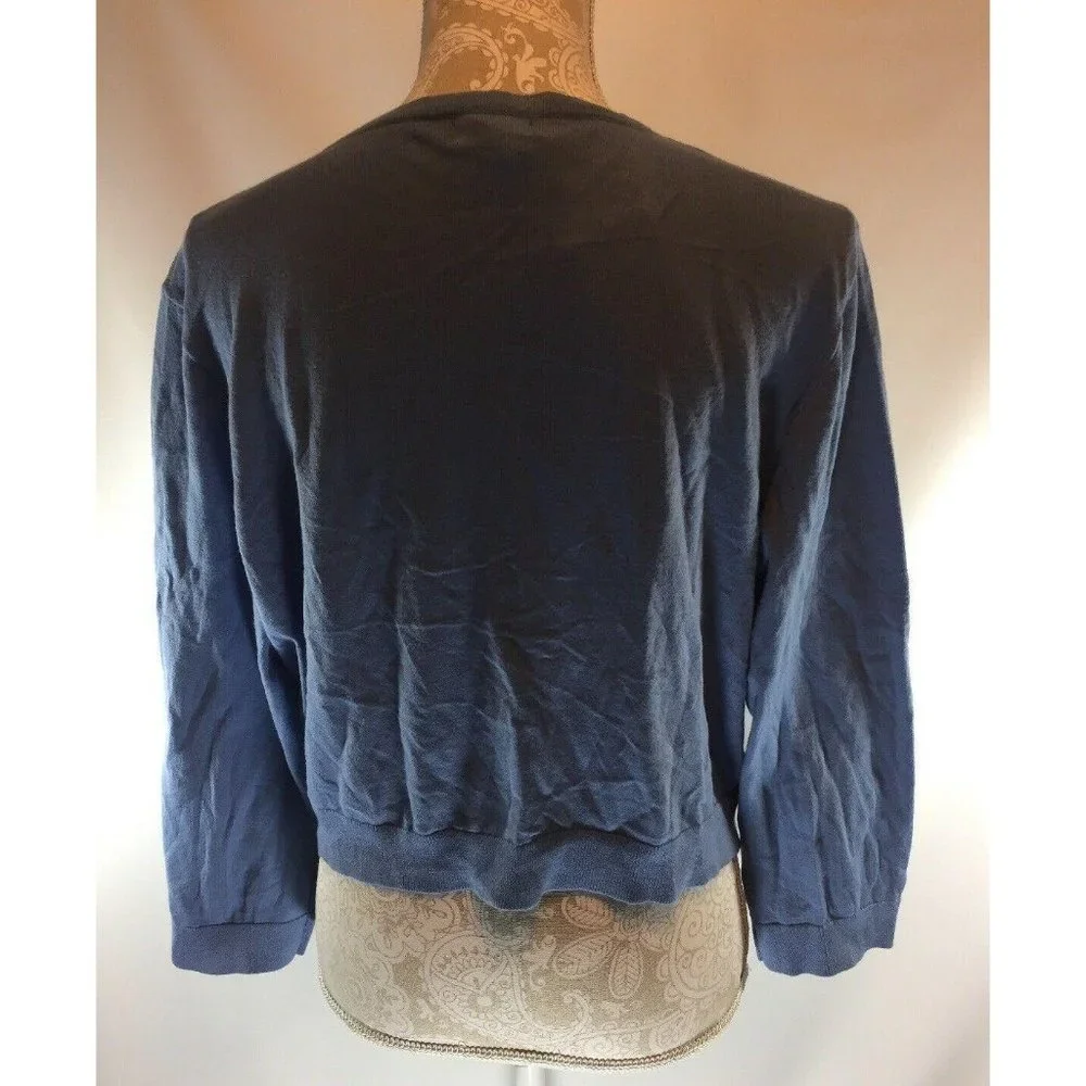 American Living‎ Cardigan Sweater Women's XXL Blue - Picture 4 of 7